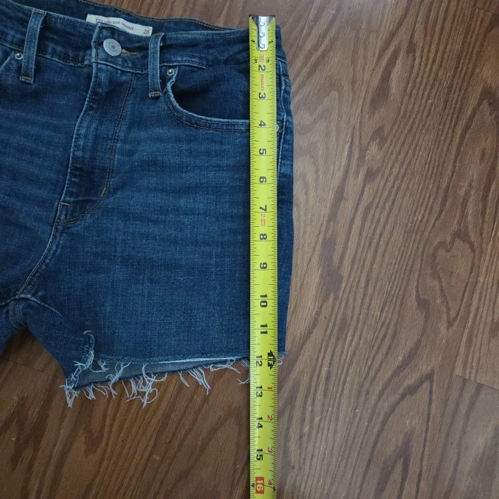 Classic‎ Blue Denim Cutoff Shorts